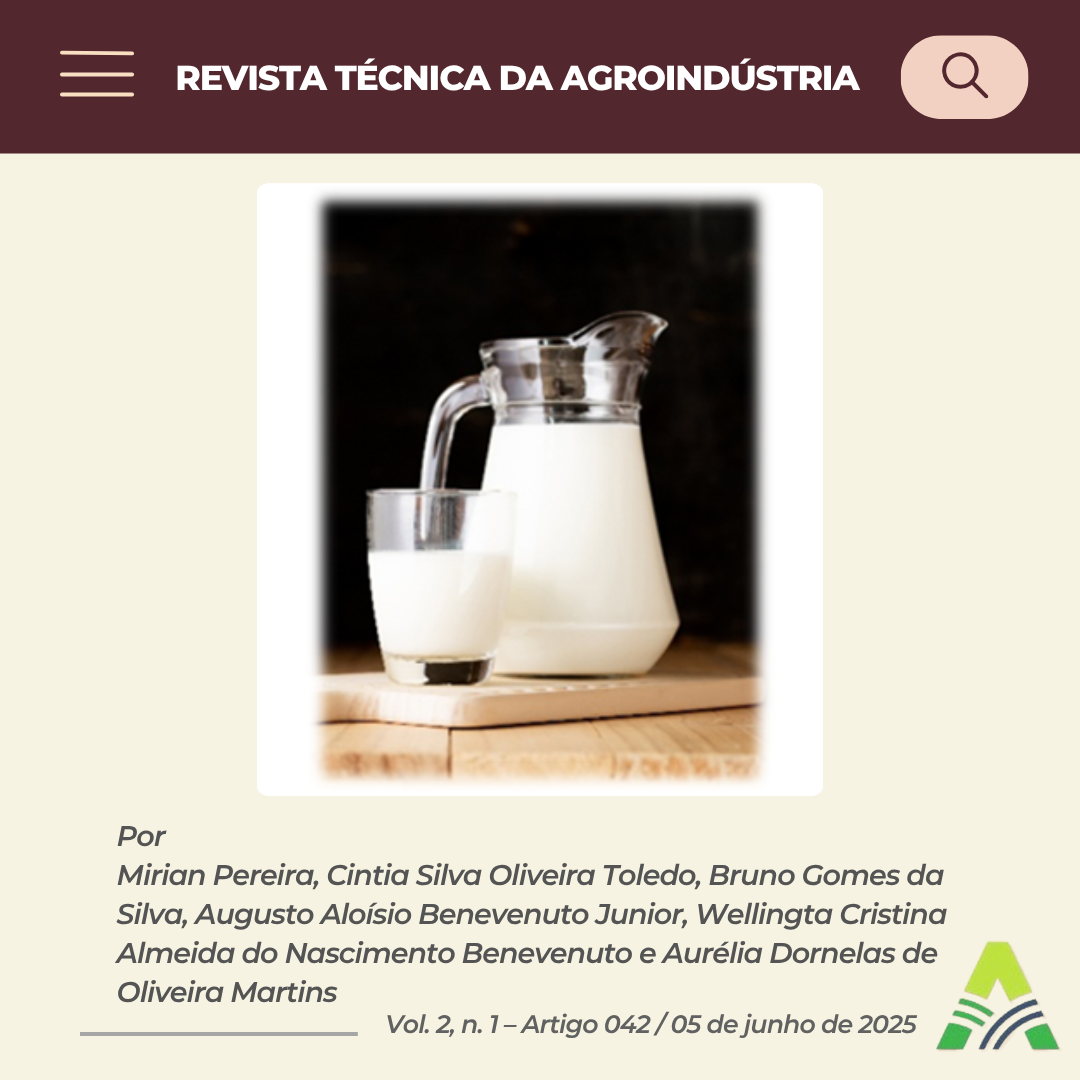 IMPORTÂNCIA DAS ANÁLISES FÍSICO-QUÍMICAS COMO FERRAMENTA PARA GARANTIA DA QUALIDADE DO LEITE CRU REFRIGERADO